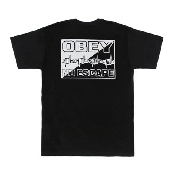 (163081389)NO ESCAPE TEE-BLK